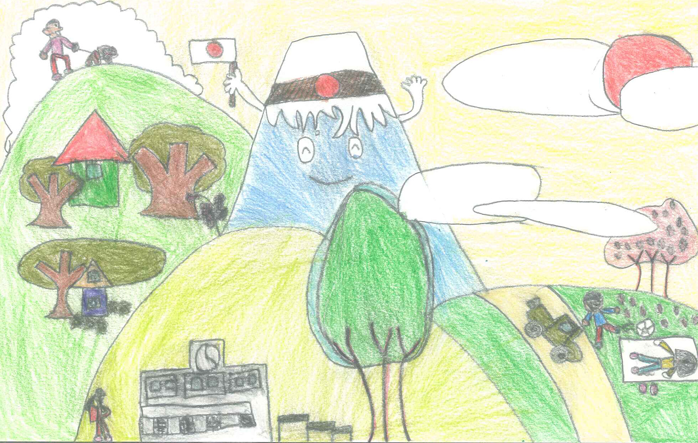 第三回 富士山御蔭祭 富士山の絵画コンクール（小学生の部）